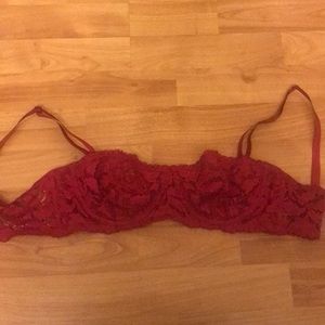 Free people strapless bra